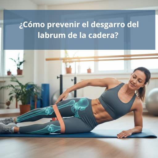 Cómo prevenir el desgarro del labrum de la cadera